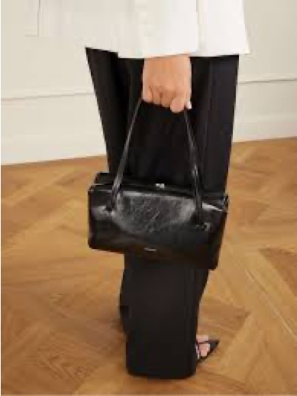 Jil Sander Goji leather shoulder bag - Picture 2 of 6
